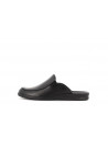 chausson noir en gris